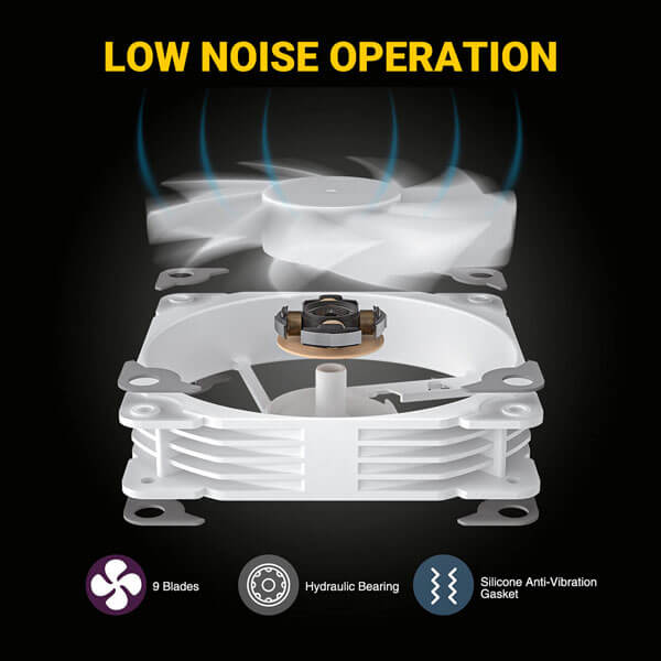 Ant Esports ICE-360 ARGB White CPU Liquid Cooler